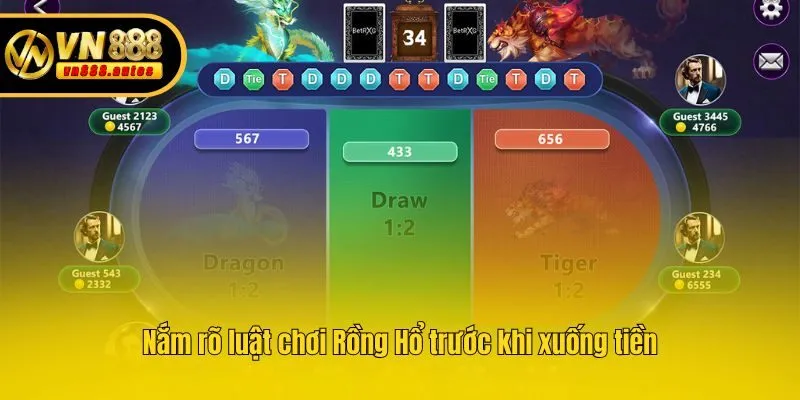 Nắm rõ luật chơi Rồng Hổ trước khi xuống tiền